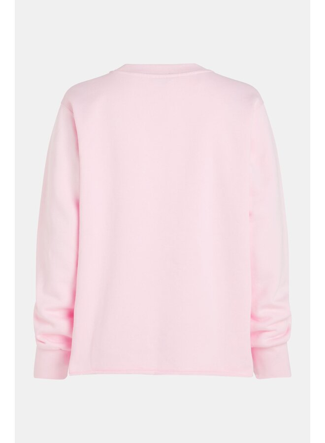 S24F1413 Sweater - Light pink/white