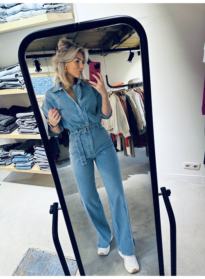 Mae denim suit - Light denim