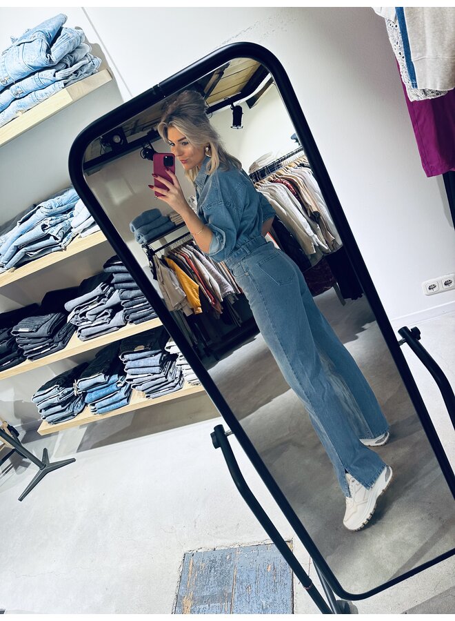 Mae denim suit - Light denim