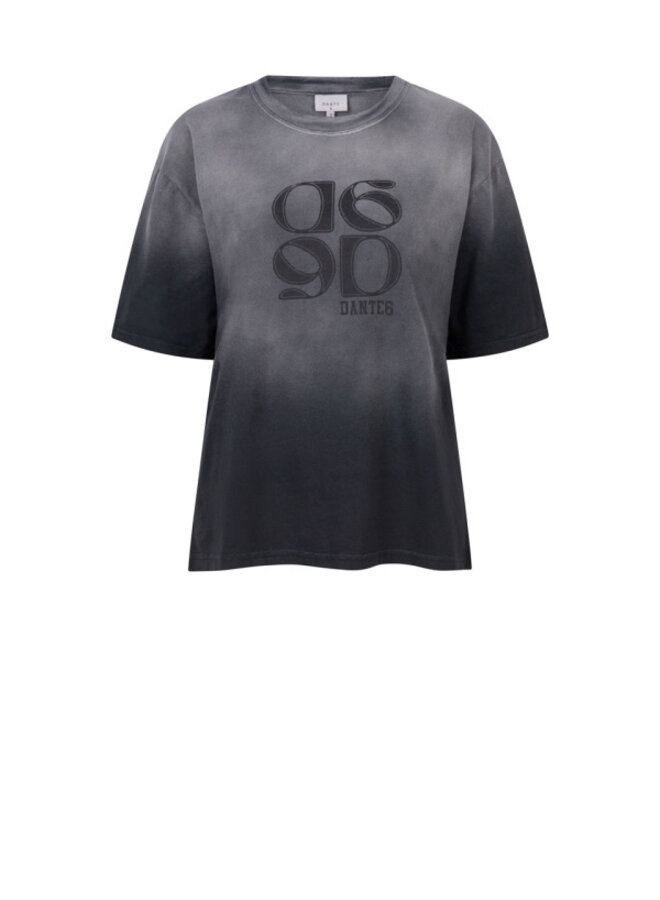 D6Ashton gradient tee - Raven