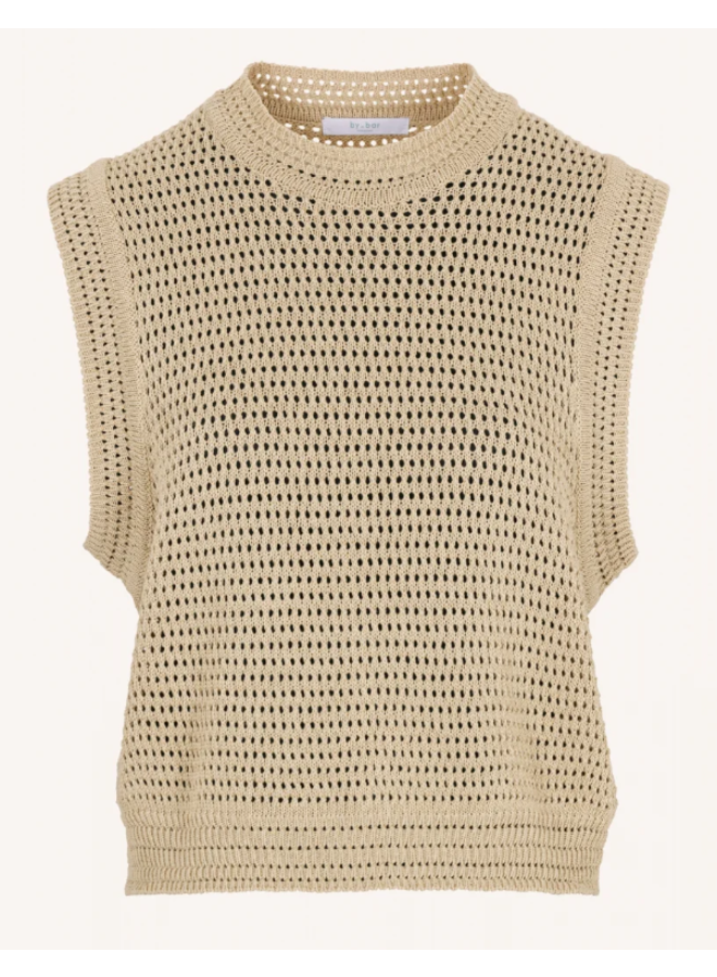 Angy sleeveless pullover - Latte