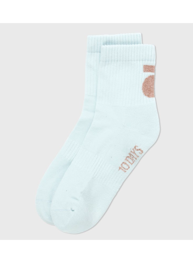 20-937-4201 Short socks medal - Sea foam