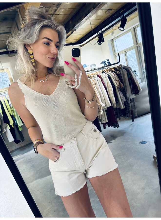 Sharon Top - Ivory