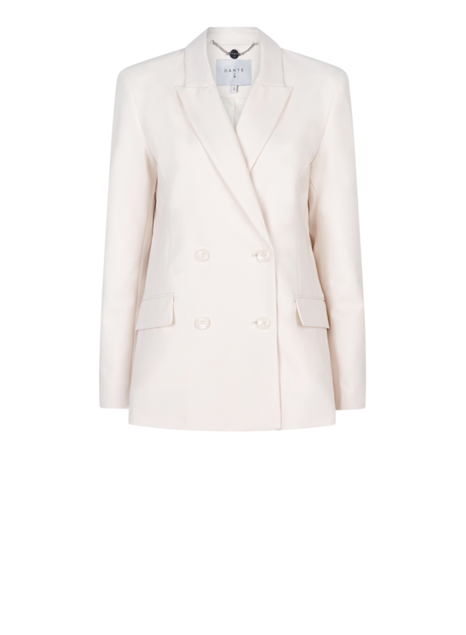 D6Odille blazer - Butter Cream