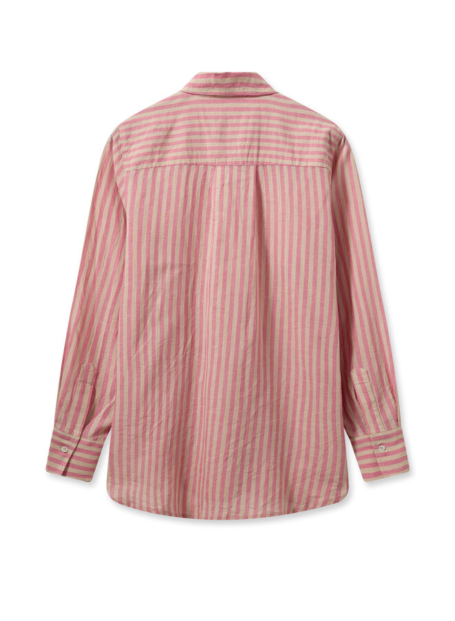 MMElinda Linen Shirt - Camellia Rose