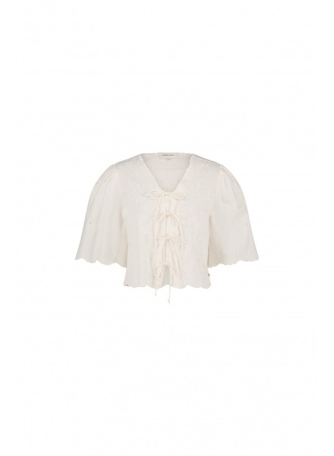 Sterre SS Top - Cream White