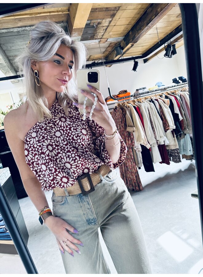 Stella sunflower blouse - Sunflower print