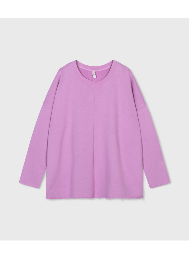 20-808-4202 LA fleece sweater - Violet