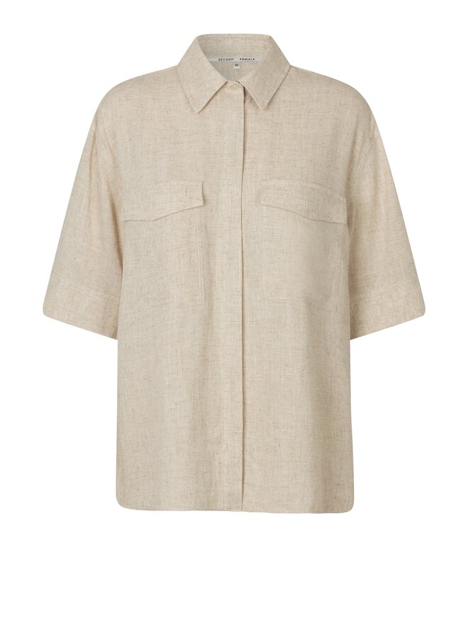 Linoraw Shirt - Vintage Khaki