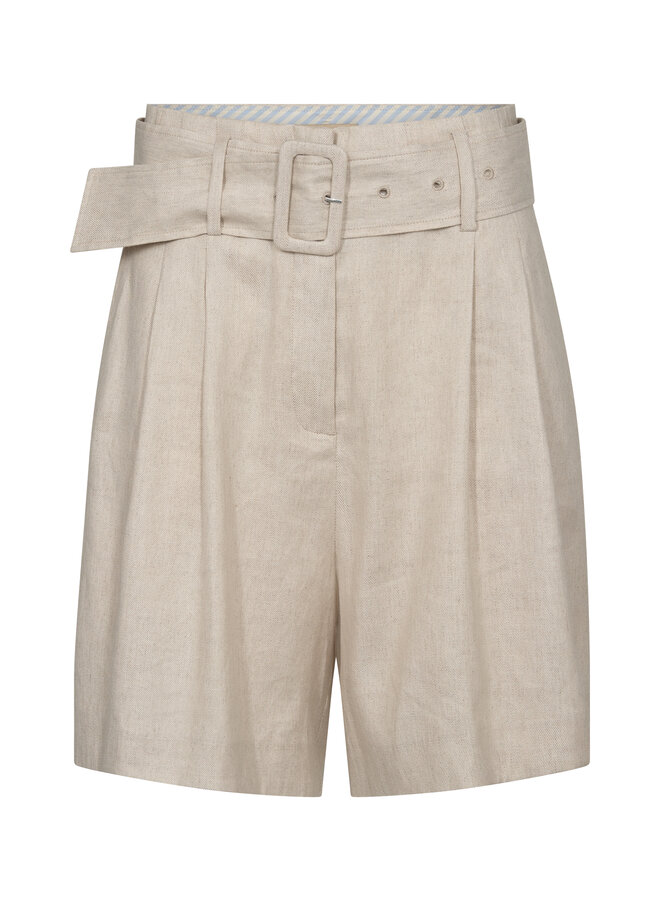 MMUni Linen Shorts - Cement