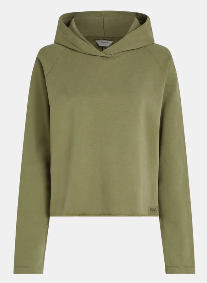 Mott Hoodie Print - Olive/Princess