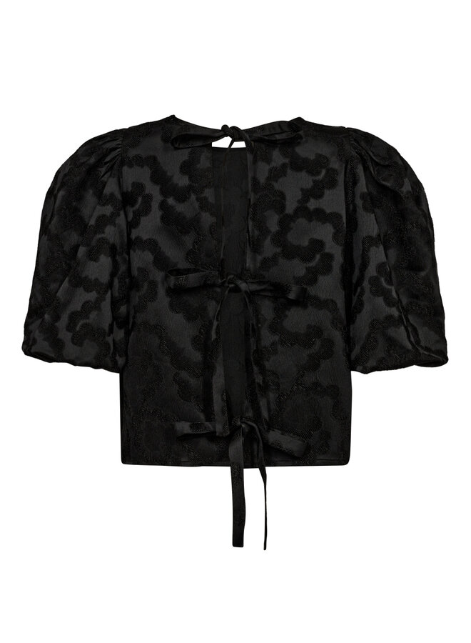 BlankaCC Bow Blouse - Black