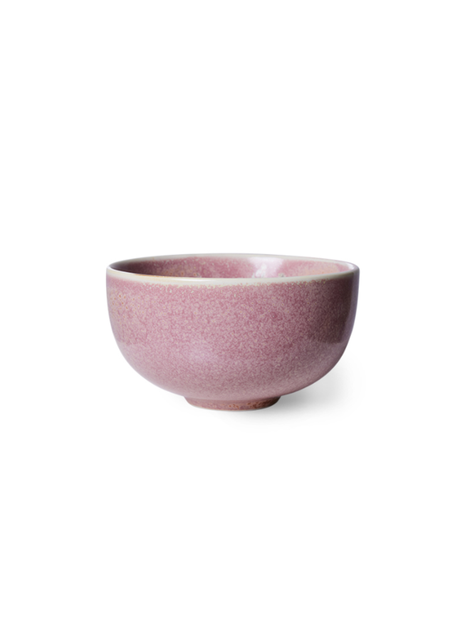 Chef ceramics: bowl, rustic pink