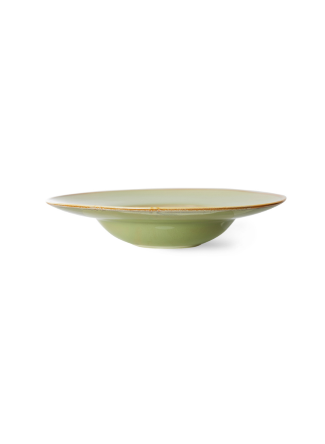 Pasta Plate - Moss Green