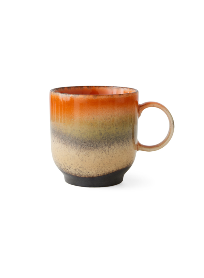 70s ceramics: coffee mug robusta