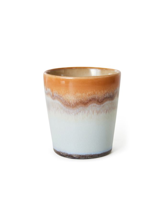 70s ceramics: coffee mug, ash