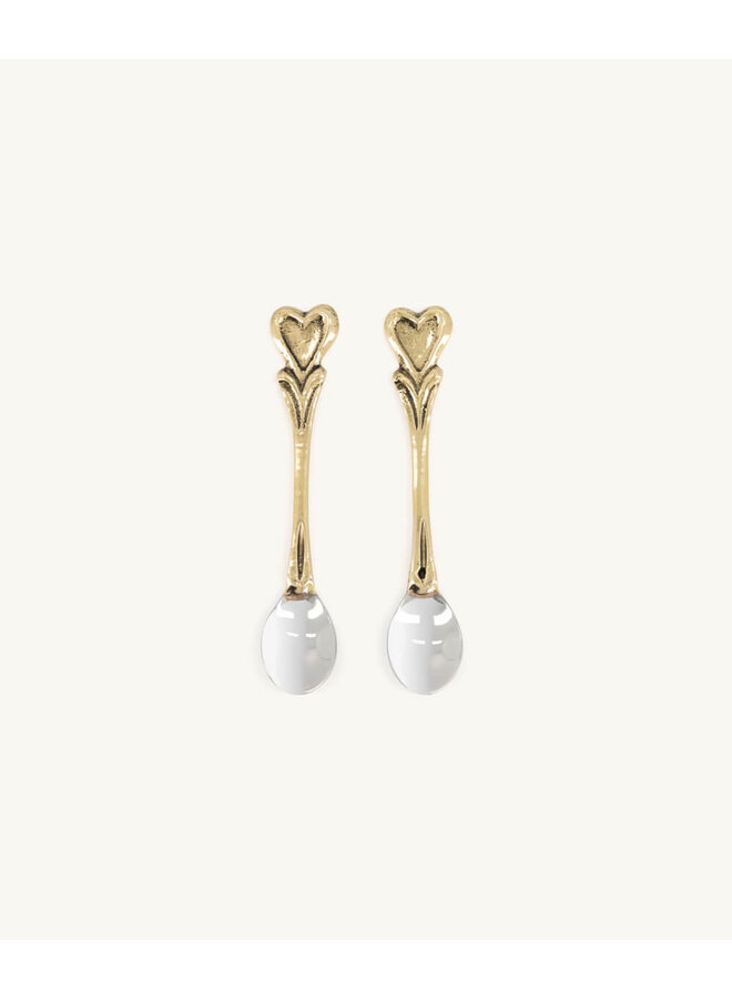 Hana heart spoon set