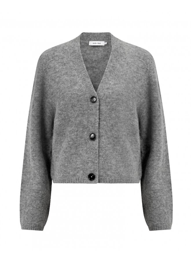 Ariel Cardigan - Mid Grey