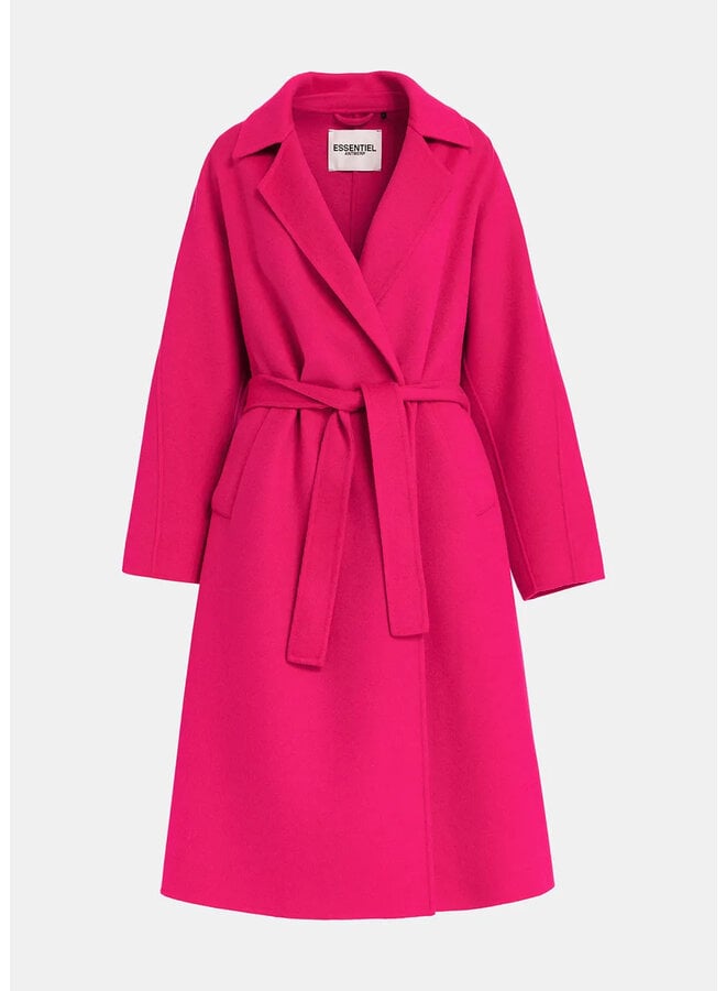 Gimply double face coat - Fuchsia