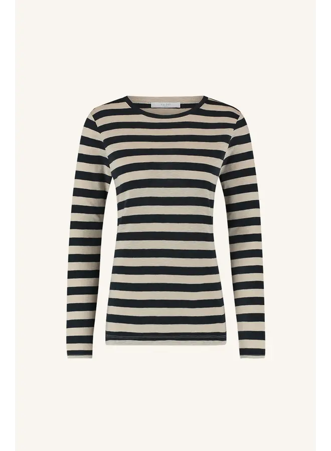 Basic ls stripe top - Midnight