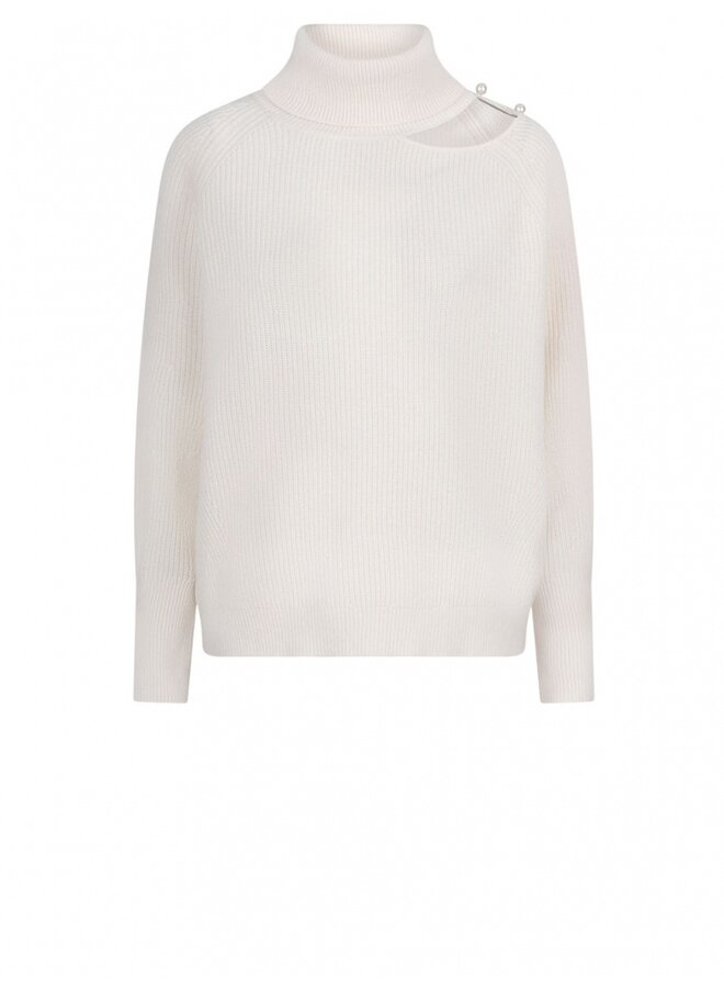 D6Verley pearl rib sweater - Butter cream