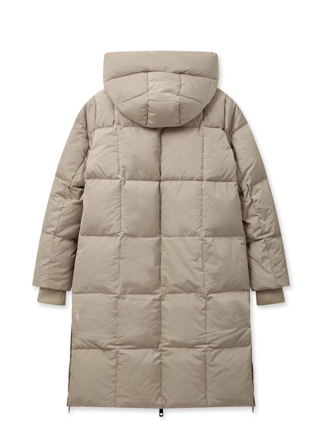 MMNova Square Down Coat - Feather Grey