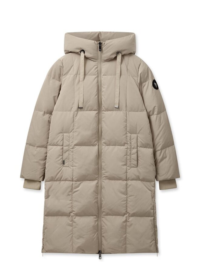 MMNova Square Down Coat - Feather Grey