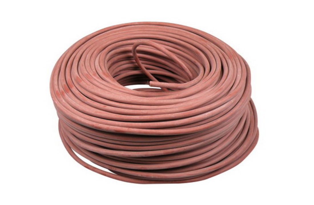 Montagedraad - Hitte bestendig - Siliconenkabel - 2 x 1.00mm