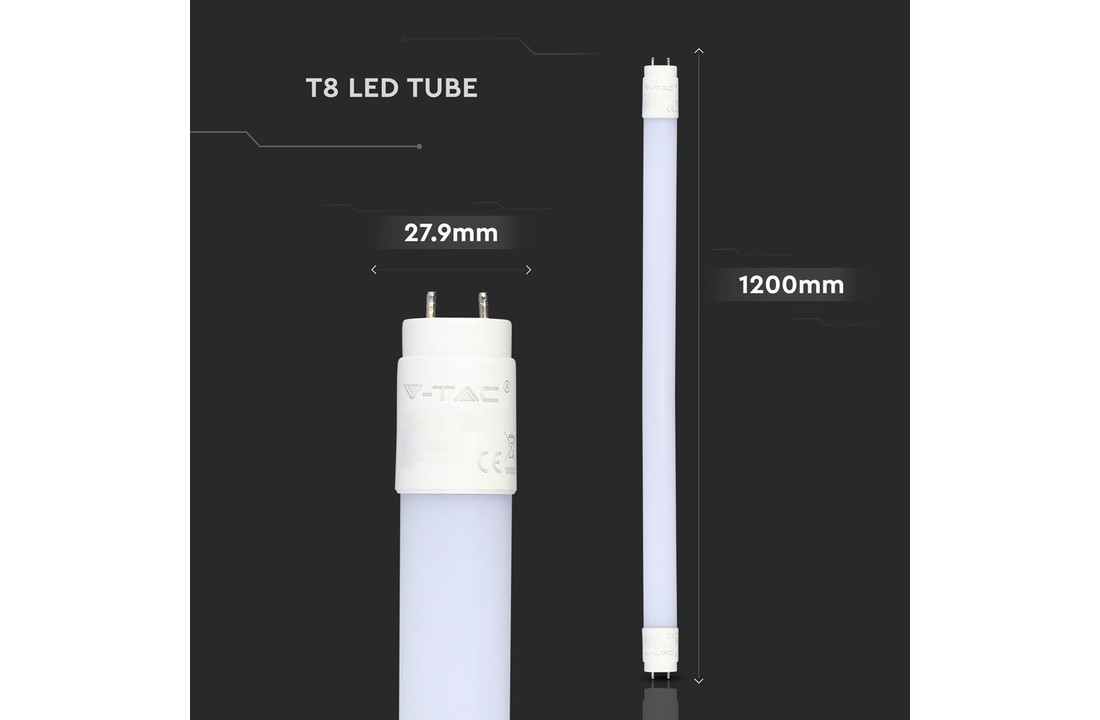 LED TL armatuur - 120 CM - IP65 | Inclusief LED Buizen - 3000K