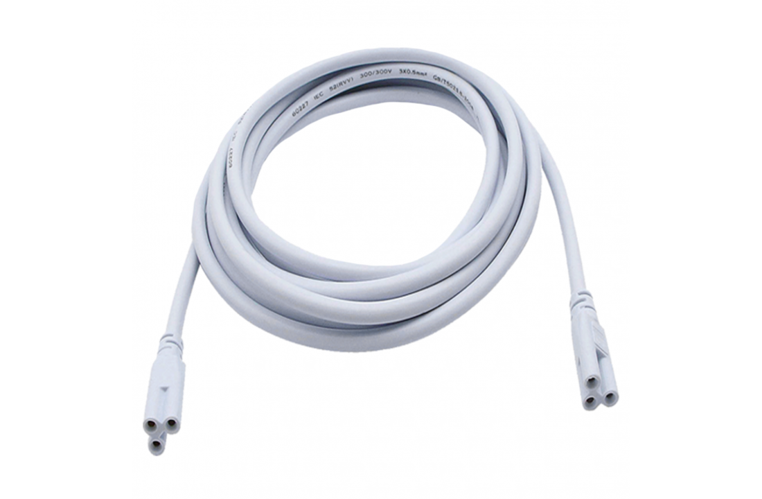 T5 Led Armatuur kabel - 200CM - Dubbel