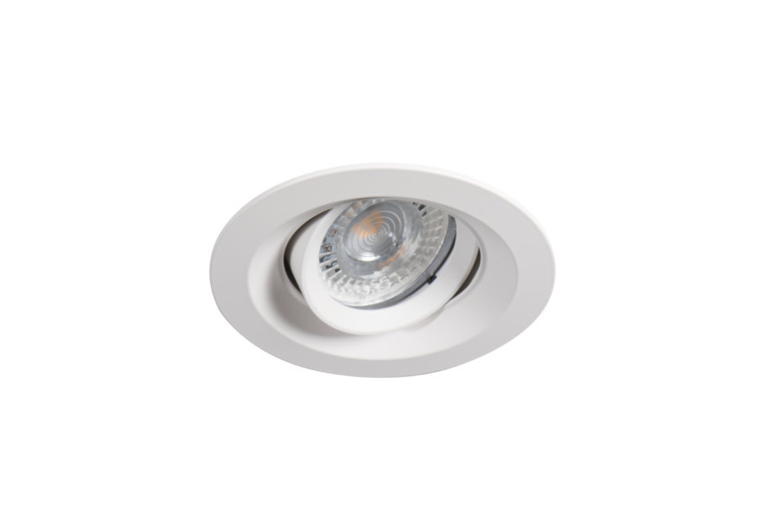 LED Inbouwspot Davey - Dimbaar - Kantelbaar - Mat wit