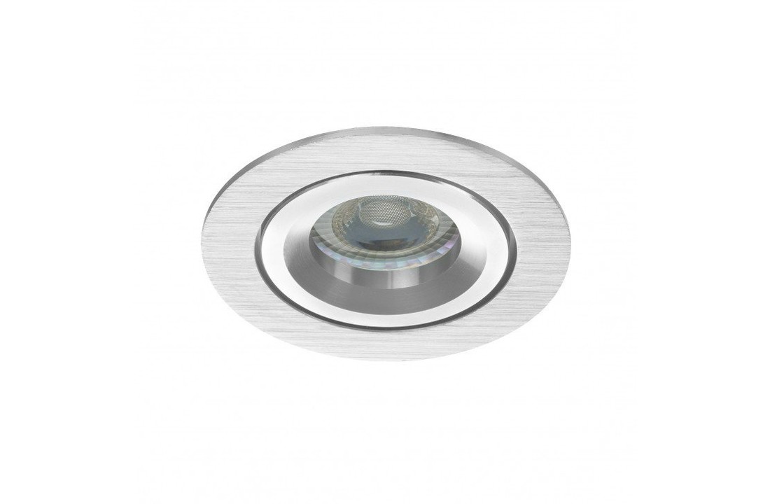 LED Spot- Doris - Dimbaar - Philips - Geborsteld Aluminium