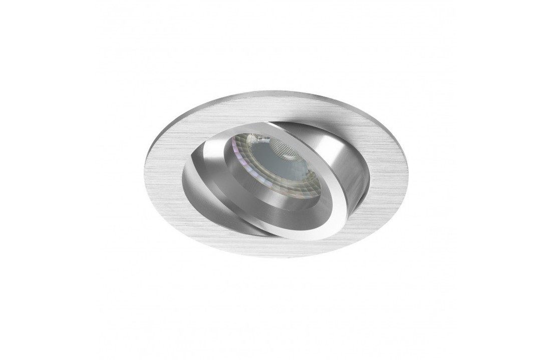 LED Spot- Doris - Dimbaar - Philips - Geborsteld Aluminium
