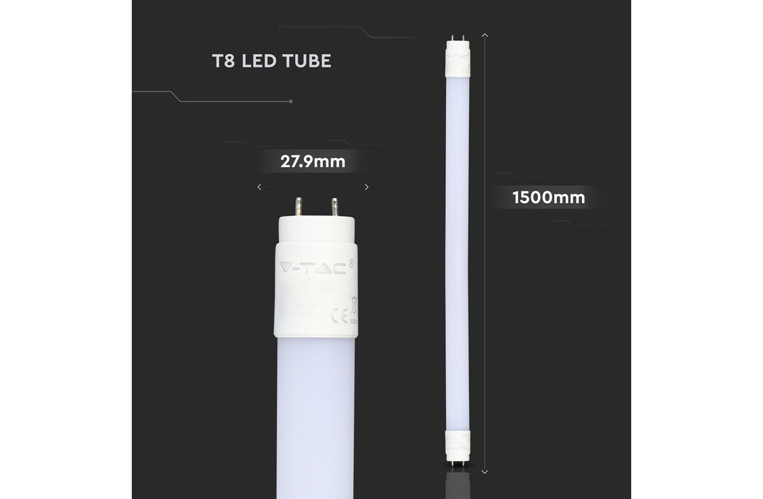 V-Tac LED TL - 150cm Samsung Led - 90 LM/W | 2000 Lumen - 22 watt