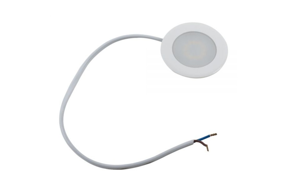 Mini 230V LED Inbouwspot Steve - 2 watt - Wit - 3000K- 16MM Inbouwdiepte