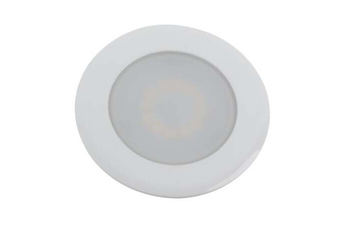 Mini 230V LED Inbouwspot Steve - 2 watt - Wit - 3000K- 16MM Inbouwdiepte