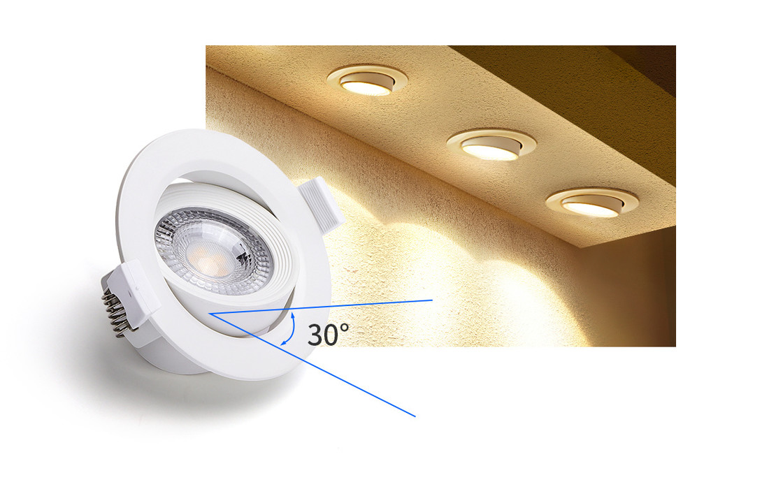 Led Inbouwspot Jens - Wit - Modern Design