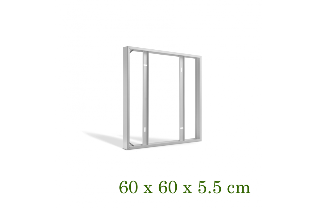 Opbouwframe voor led paneel 60 x 60CM