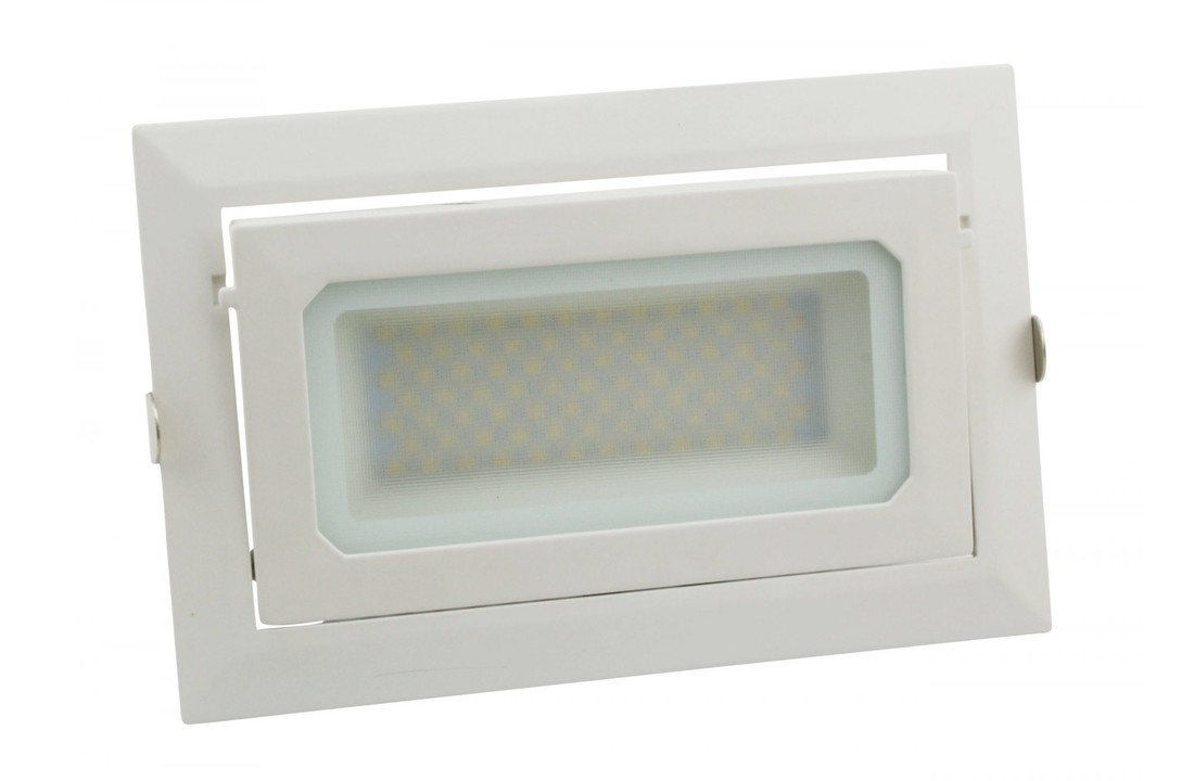 Led Banaanspot 30 watt | Led Downlight - vierkant - 30 watt - 3000K