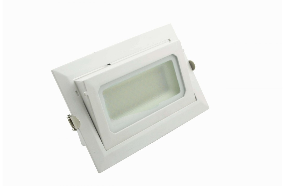 Led Banaanspot 30 watt | Led Downlight - vierkant - 30 watt - 3000K