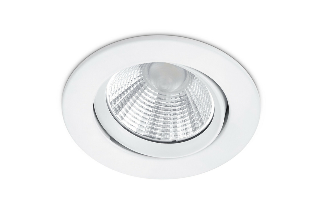 230V Led Inbouwspot Plato - 5.5 watt - Dimbaar - Warm wit - 2700K