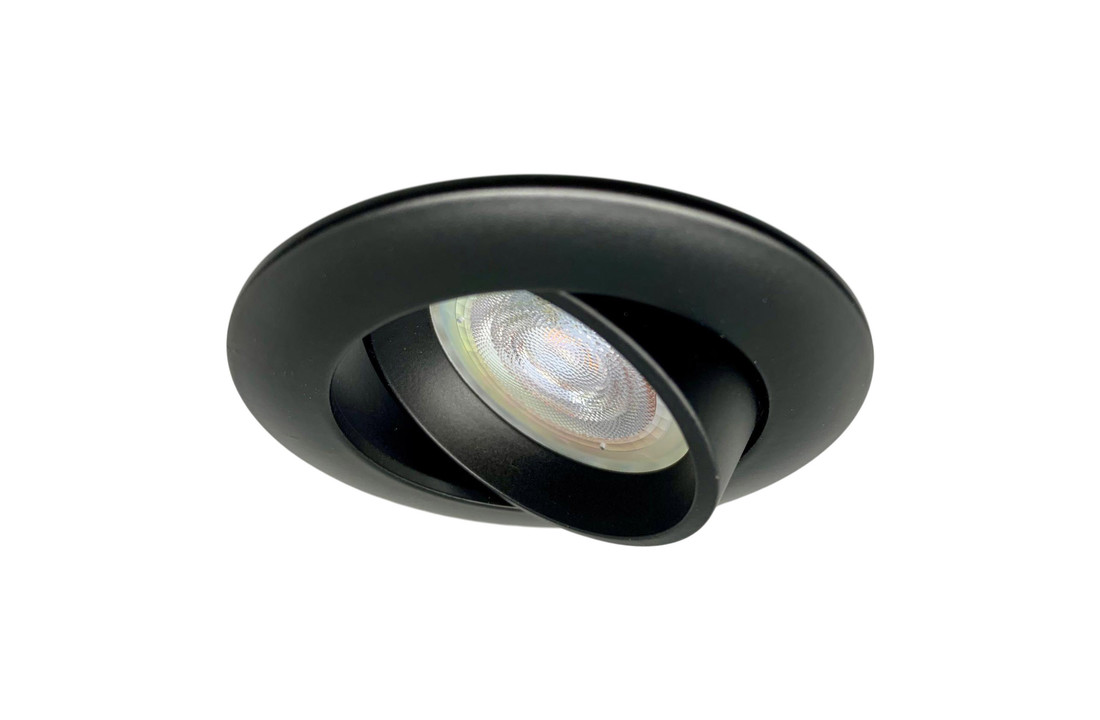 Led Spot Cas - Philips - Dimbaar - Mat Zwart - Modern Design