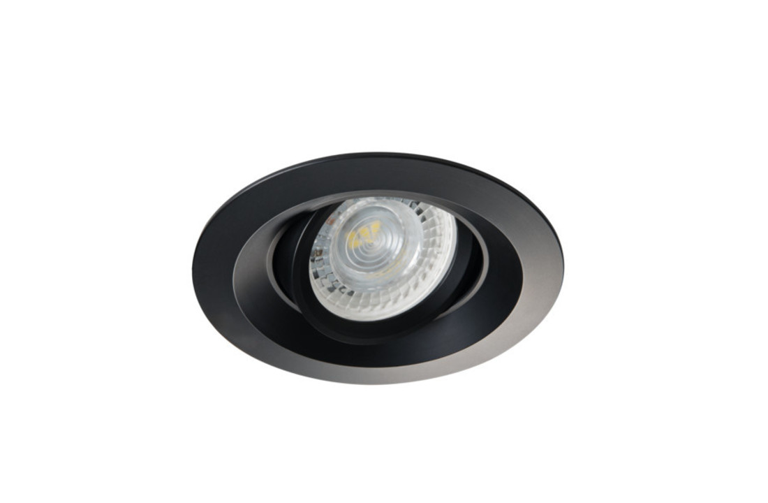 LED Spot Demy - Dimbaar - Philips - Kantelbaar - Mat zwart