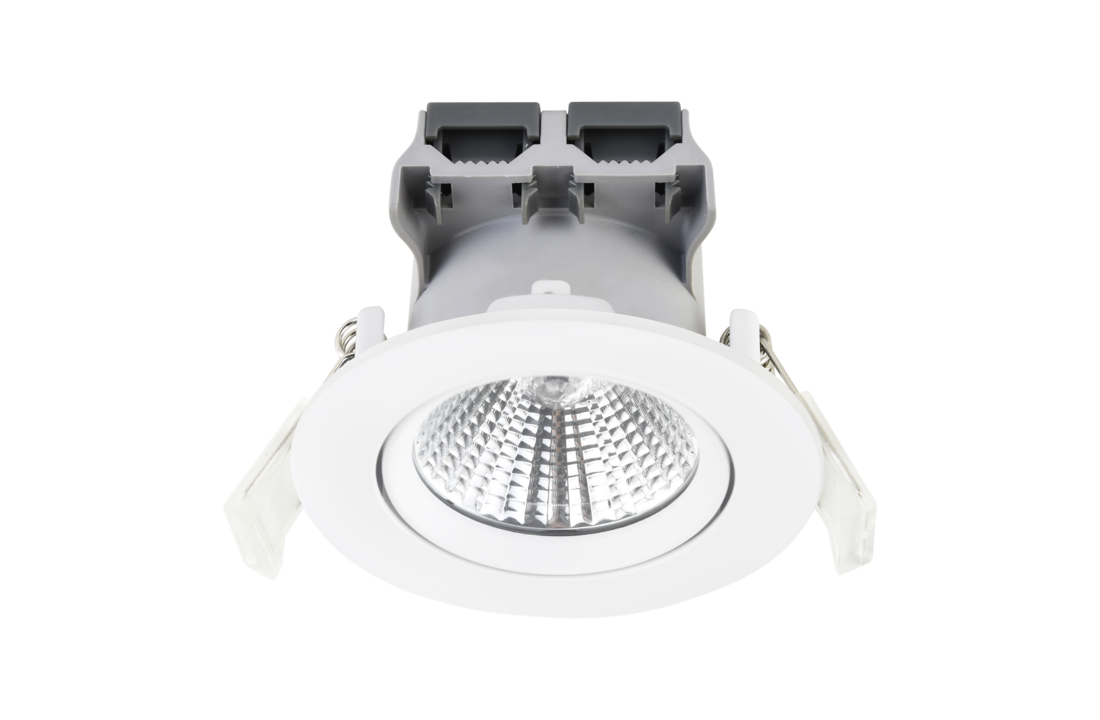230V Led Inbouwspot Plato - 5.5 watt - Dimbaar - Warm wit - 2700K