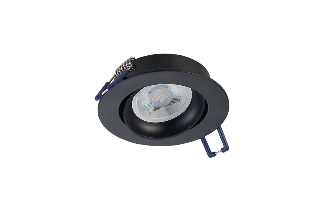 LED Inbouwspot - Aurora - Dimbaar - Luxe Design - Mat Zwart