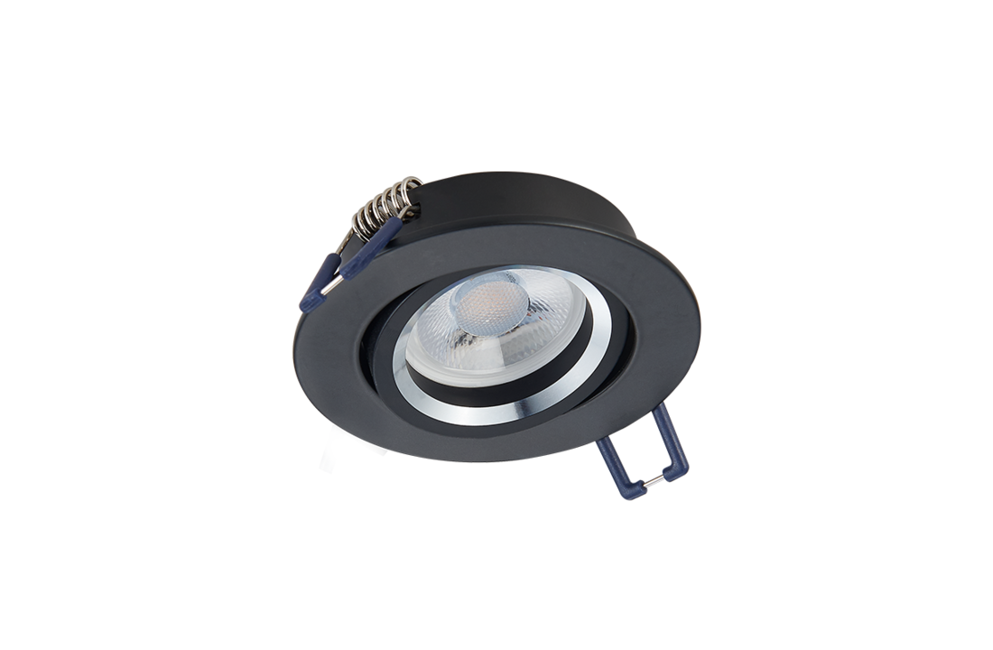 LED Inbouwspot - Eos - Dimbaar - Luxe Design - Mat Zwart