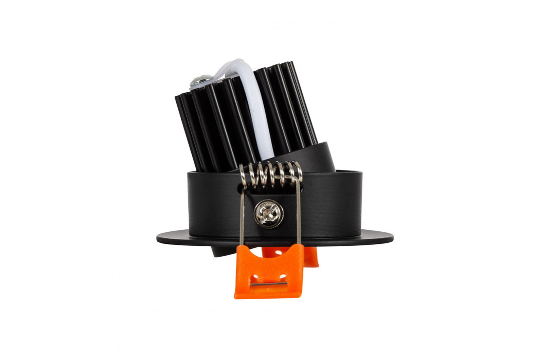 Led Inbouwspot Sjors - Zaagmaat 55MM - 3 watt - Dimbaar - Zwart