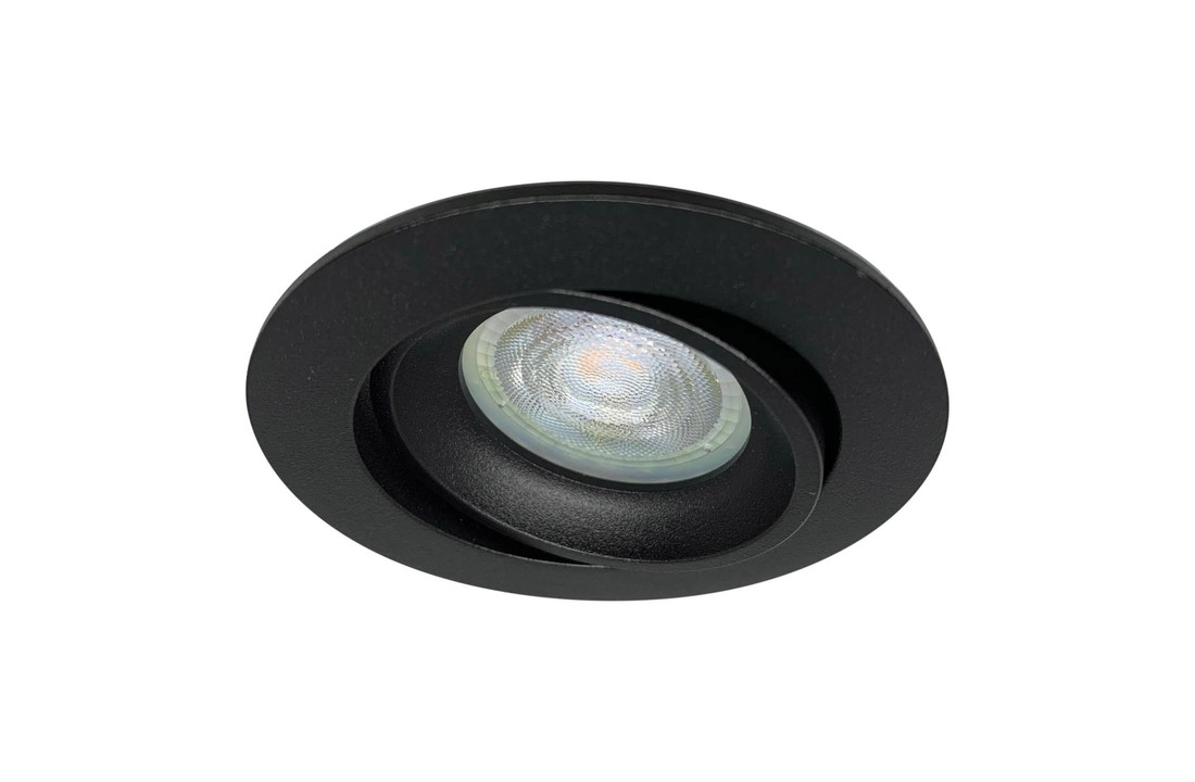 LED Inbouwspot Ivar - Dimbaar - Mat zwart