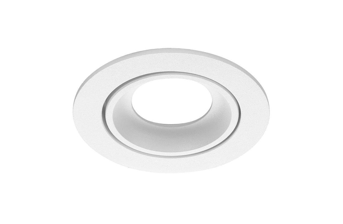 LED Inbouwspot Kari - Dimbaar - Kantelbaar - Mat wit