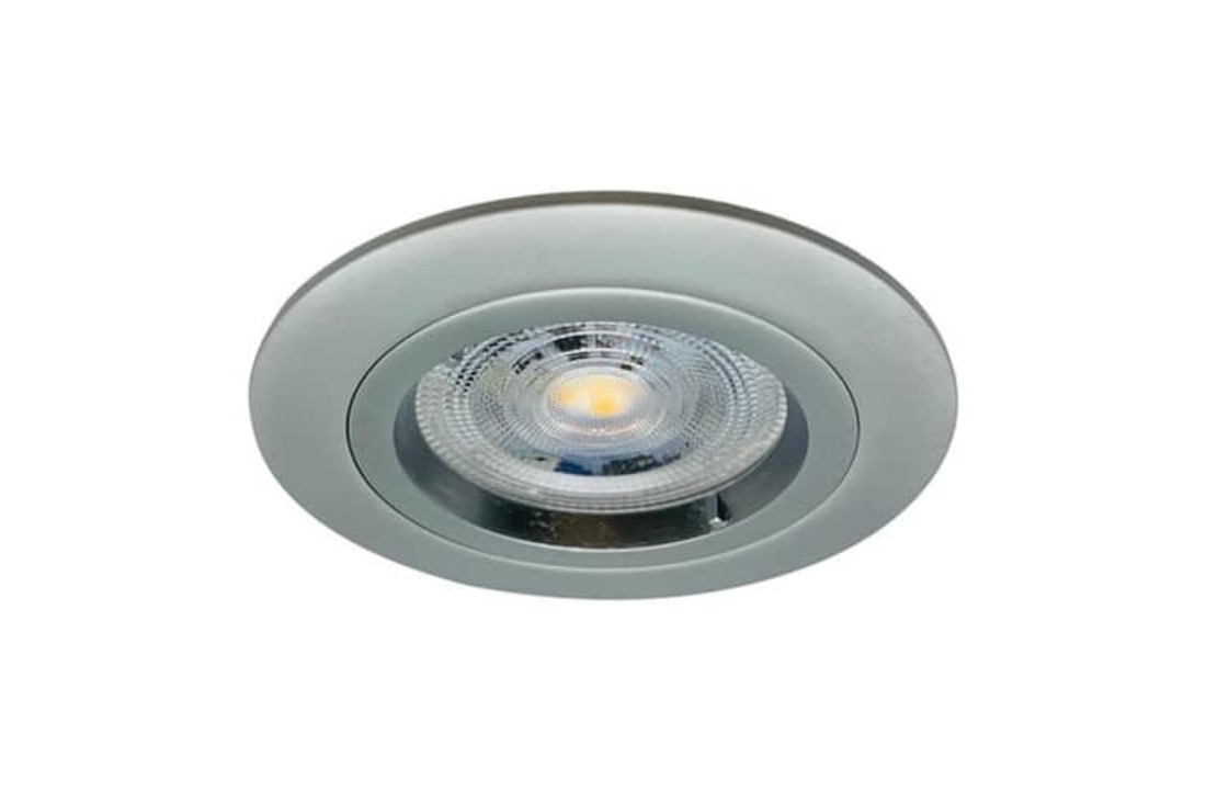 storting Renderen voor mij LED Inbouwspot Loana - Dimbaar - 38MM inbouwdiepte - Grijs Metallic -  outledtl.nl